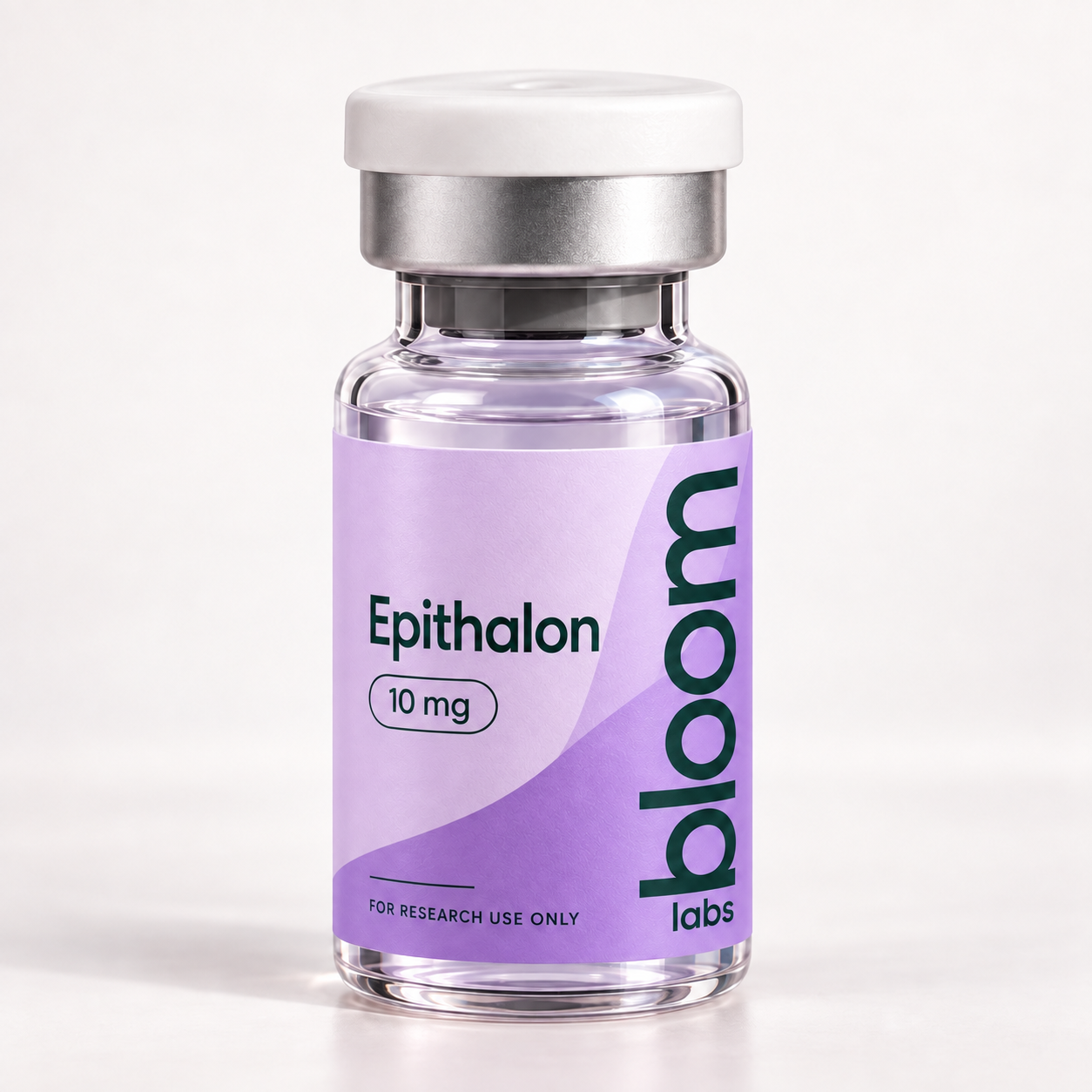 Bloom Labs Epithalon packaging illustration