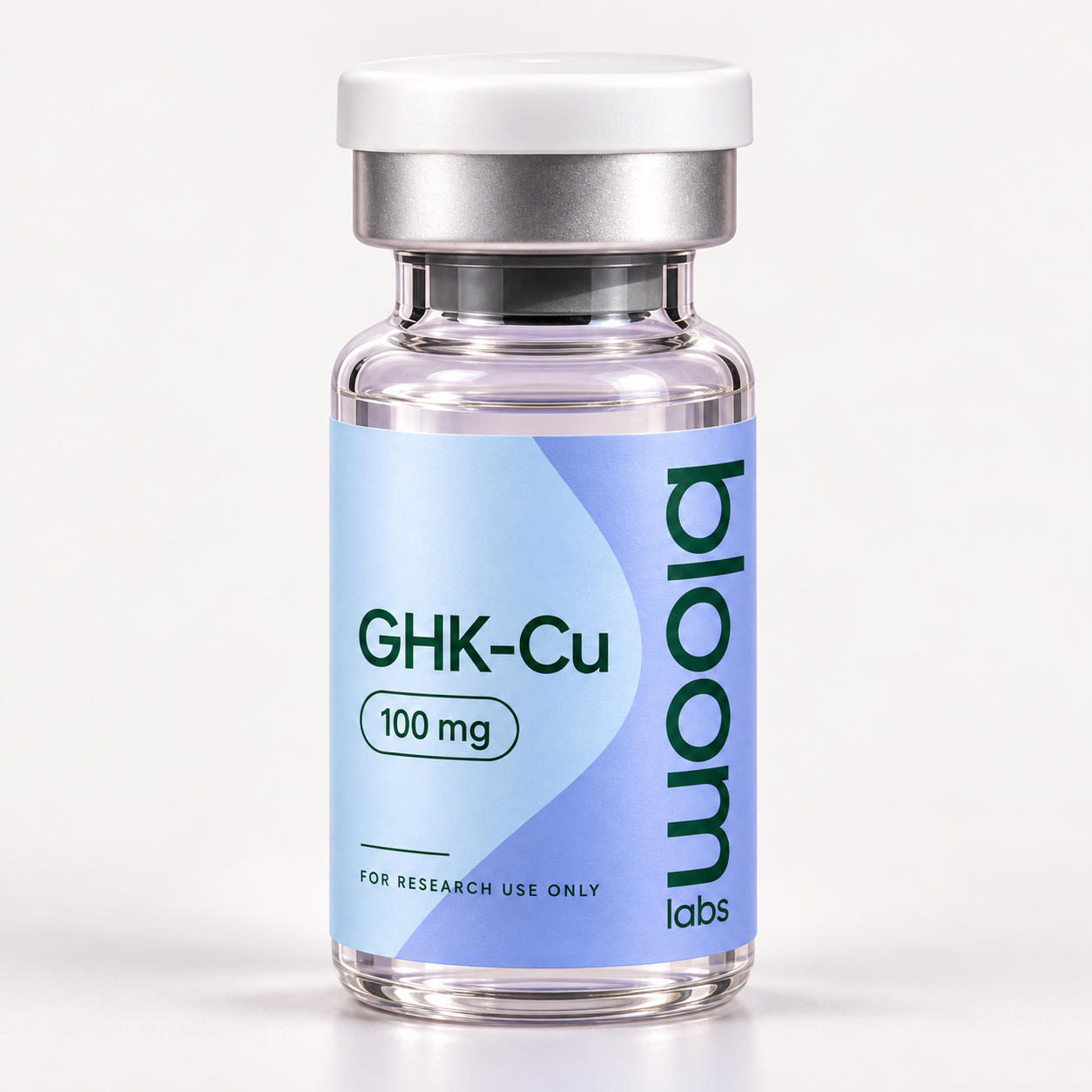 Bloom Labs GHK-Cu packaging illustration
