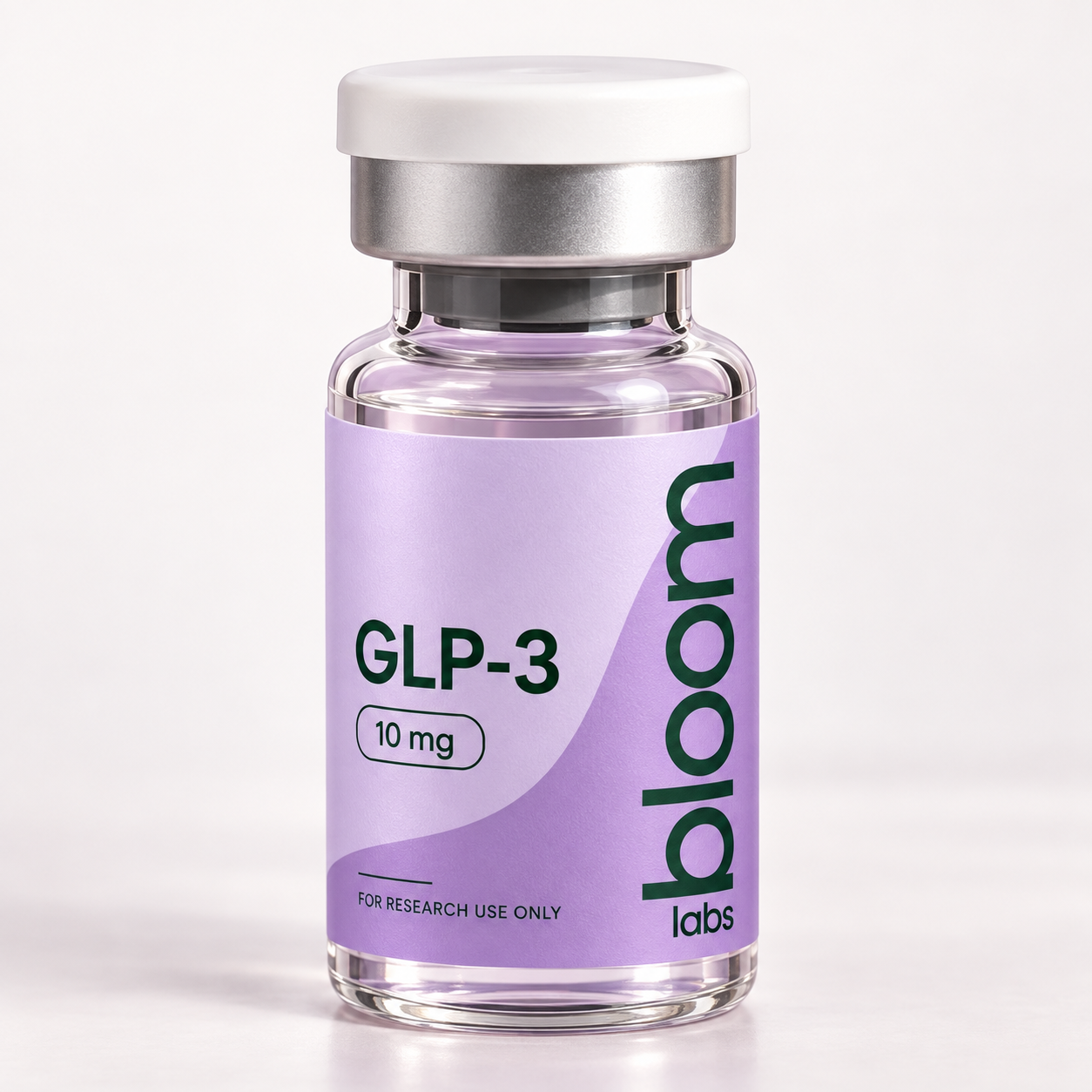Bloom Labs GLP-3 packaging illustration