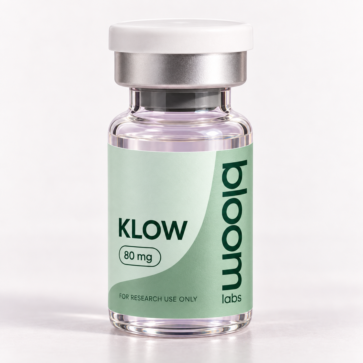 Bloom Labs KLOW packaging illustration