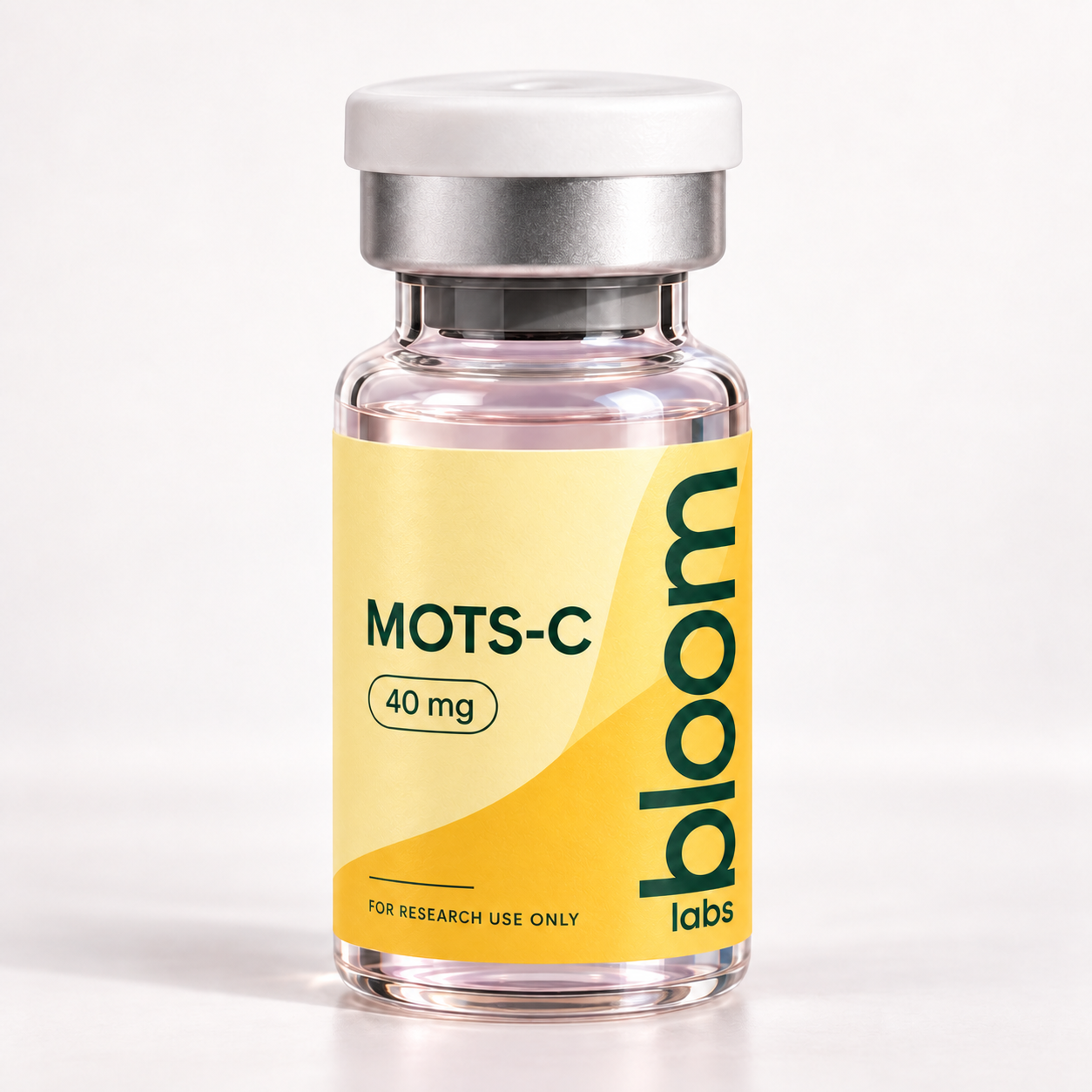 Bloom Labs MOTS-C packaging illustration