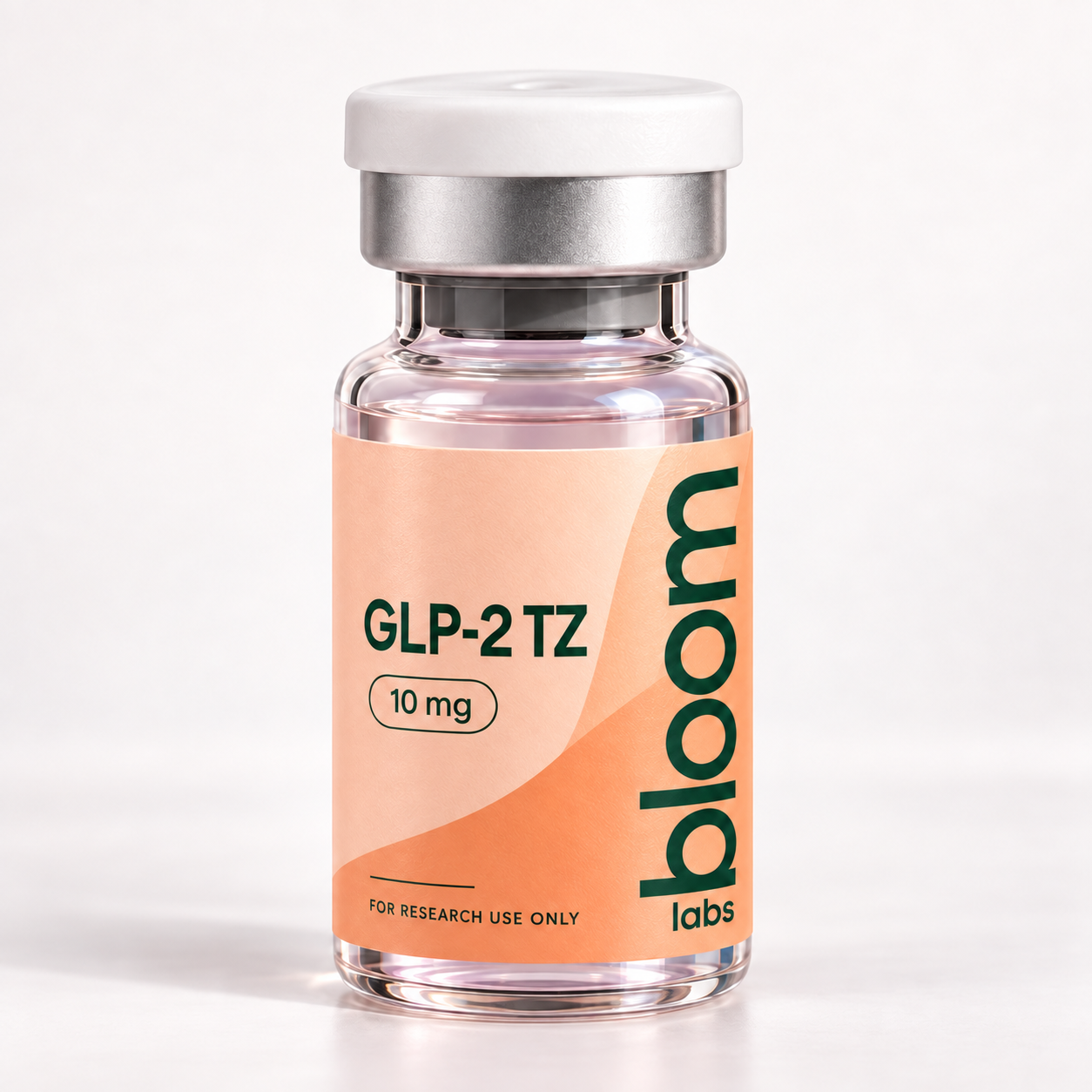 Bloom Labs GLP-2 TZ packaging illustration